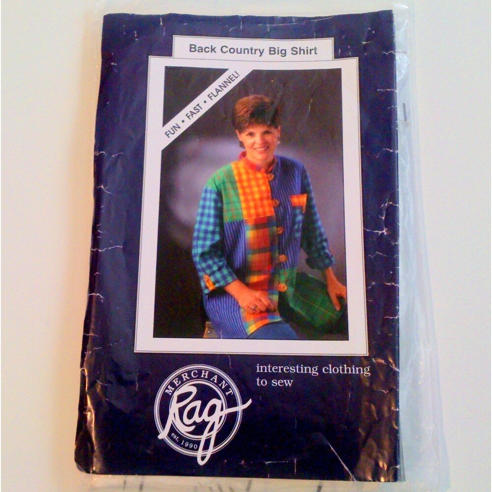 MERCHANT RAG Back Country Big Shirt Pattern Sizes 6-24